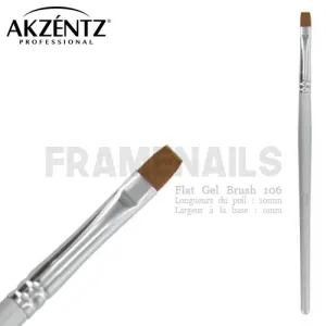 Pinceau Gel Flat Akzentz 106 Pinceau Gel Flat Akzentz 106