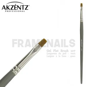 Pinceau Gel Flat Akzentz 107