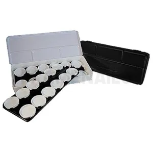 Boite 24 Godets Gel Peinture Black Boite 24 Godets Gel Peinture Black