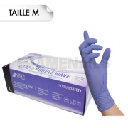 Gants Nitrile Purple Wave M