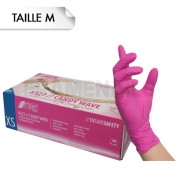 Gants Nitrile Candy Wave M
