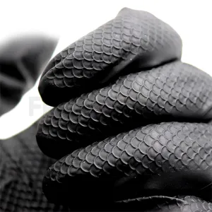 Gants Nitrile Tough Grip Black L Gants Nitrile Tough Grip Black L