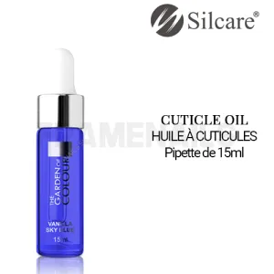 Huile Cuticules Vanilla Sky Blue Pipette