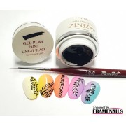 Gel Play Line-It Black Gel Play Line-It Black