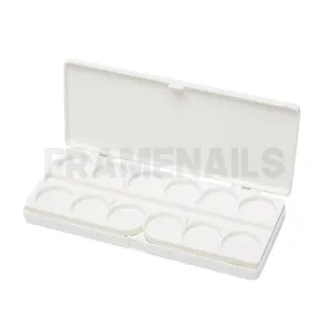 Boite 24 Godets Gel Peinture White Boite 24 Godets Gel Peinture White