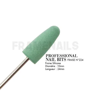 Fraise Silicone Green N°224 Fraise Silicone Green N°224