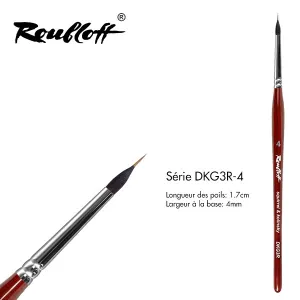 Roubloff Squirrel et Kolinsky Résine Grafical DKG3R-4 Roubloff Squirrel et Kolinsky Résine Grafical DKG3R-4