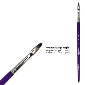 Pinceau Oval 4T Purple Pinceau Oval 4T Purple