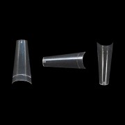 Coffin Tips Clear (Sachet 500pcs)