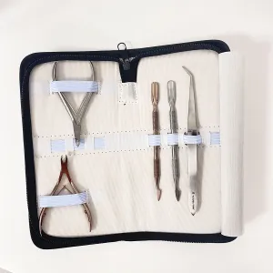 Trousse Rangements Outils Manucure White