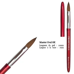 Pinceau Résine Master Oval 8K Pinceau Résine Master Oval 8K
