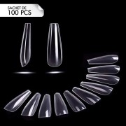 Tips Ballerine Clear Boîte de 100pcs