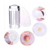 Tampon & Scraper Stamping Clear