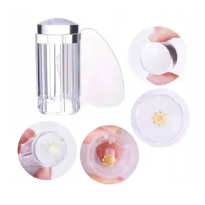 Tampon & Scraper Stamping Clear