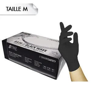 Gants Nitrile Black Wave M Gants Nitrile Black Wave M