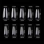 Tips Ballerine Clear Boîte de 100pcs Tips Ballerine Clear Boîte de 100pcs