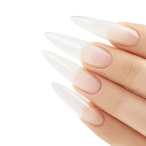 Capsules américaines Long Stiletto SOFT GEL TIPS Boîte 500pcs 