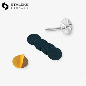 Set Pododisc M 20mm + 5 feuilles abrasives grain 180 Staleks Set Pododisc M 20mm + 5 feuilles abrasives grain 180 Staleks