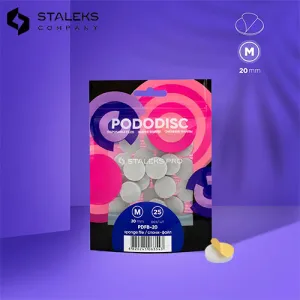 Recharge Pododisc M 20mm Eponge (25pcs) Staleks Recharge Pododisc M 20mm Eponge (25pcs) Staleks