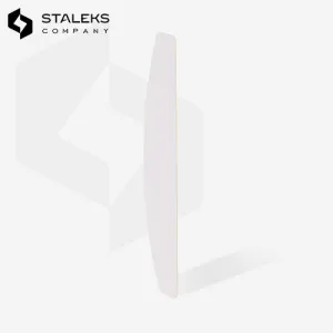 Limes Jetables Blanches Halfmoon Grain 240 (50pcs) Staleks
