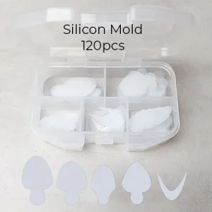 Silicon Mold 5 formes Boite 120pcs Silicon Mold 5 formes Boite 120pcs