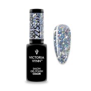 Gel Polish 225 Silver Diamond Carat