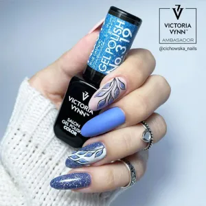 Gel Polish 319 Blue Castor Gel Polish 319 Blue Castor