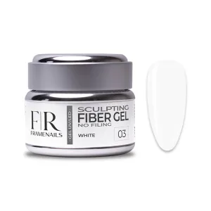 Gel Sulpting Fiber White 03 50g Gel Sulpting Fiber White 03 50g