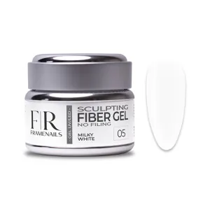 Gel Sculpting Fiber Milky White 05 50g Gel Sculpting Fiber Milky White 05 50g