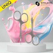 Ciseaux Cuticules - Uniq Asymmetric SQ-30/4 Staleks