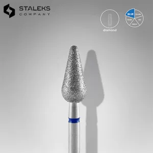 Fraise Diamant Poire Arrondie Medium - 5/12 Staleks Fraise Diamant Poire Arrondie Medium - 5/12 Staleks