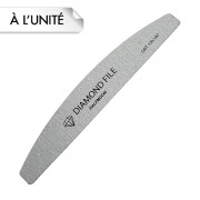 Diamond File Half Moon Zebra 100/180