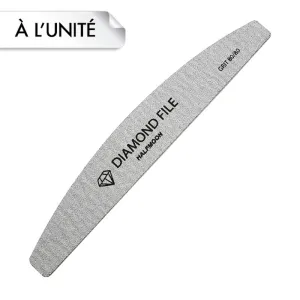Diamond File Half Moon Zebra 80/80 Diamond File Half Moon Zebra 80/80