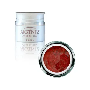 Gel Play Glitter Cherry Red Gel Play Glitter Cherry Red
