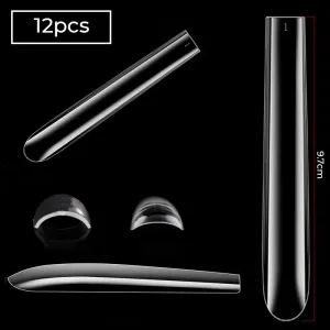 Capsules Nail Art 3XL Clear (12pcs T0-T11) Capsules Nail Art 3XL Clear (12pcs T0-T11)