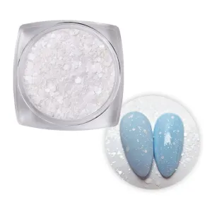 Glitter Pepper Effect White Glitter Pepper Effect White