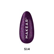 Gel Polish Glitter S14 Violetclaw Gel Polish Glitter S14 Violetclaw