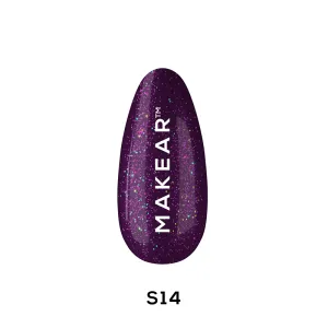 Gel Polish Glitter S14 Violetclaw Gel Polish Glitter S14 Violetclaw
