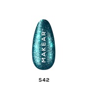 Gel Polish Premium Glitter S42