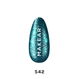 Gel Polish Premium Glitter S42