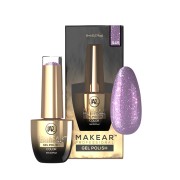 Gel Polish Premium Glitter S45 Hugo Rose Makear