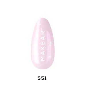 Gel Polish Premium Glitter S51Violet Groovy Gel Polish Premium Glitter S51Violet Groovy