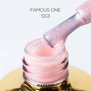 Gel Polish Premium Glitter S53Famous One Gel Polish Premium Glitter S53Famous One