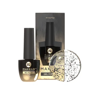 Gel Polish Top Dots Black No Wipe 8ml Gel Polish Top Dots Black No Wipe 8ml