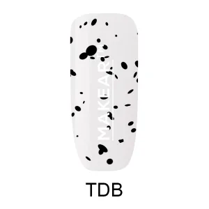 Gel Polish Top Dots Black No Wipe 8ml Gel Polish Top Dots Black No Wipe 8ml