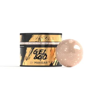 Gel&Go GG25 Glitter Beige 50ml Gel&Go GG25 Glitter Beige 50ml