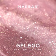 Gel&Go GG21 Glitter Ice Pink 15ml Gel&Go GG21 Glitter Ice Pink 15ml