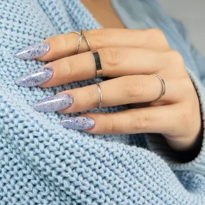 Gel Polish Premium Glitter S56 Stellar Blue Moon