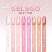 Gel&Go GG21 Glitter Ice Pink 15ml Gel&Go GG21 Glitter Ice Pink 15ml