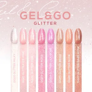 Gel&Go GG21 Glitter Ice Pink 15ml Gel&Go GG21 Glitter Ice Pink 15ml